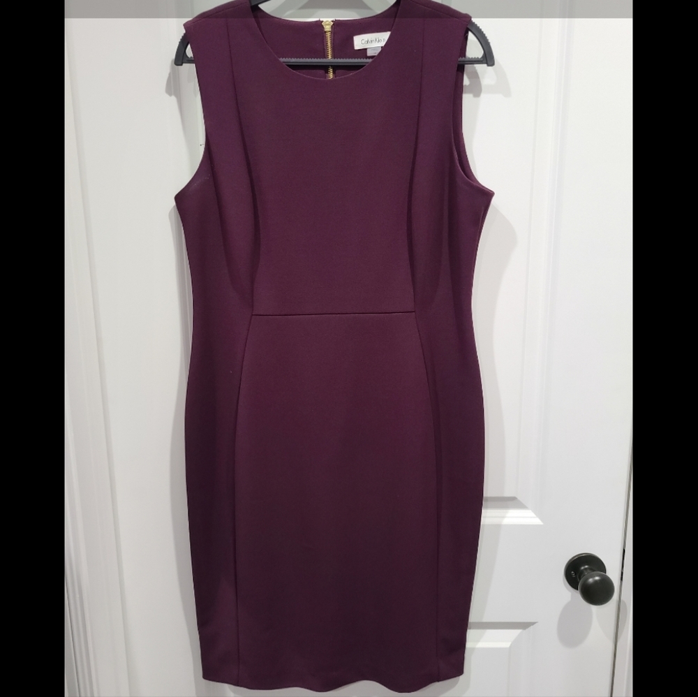 Calvin Klein fitted dress